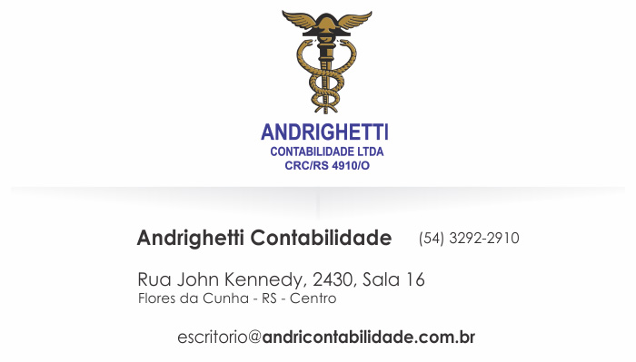 Informaes de Contato - Andrighetti Contabilidade